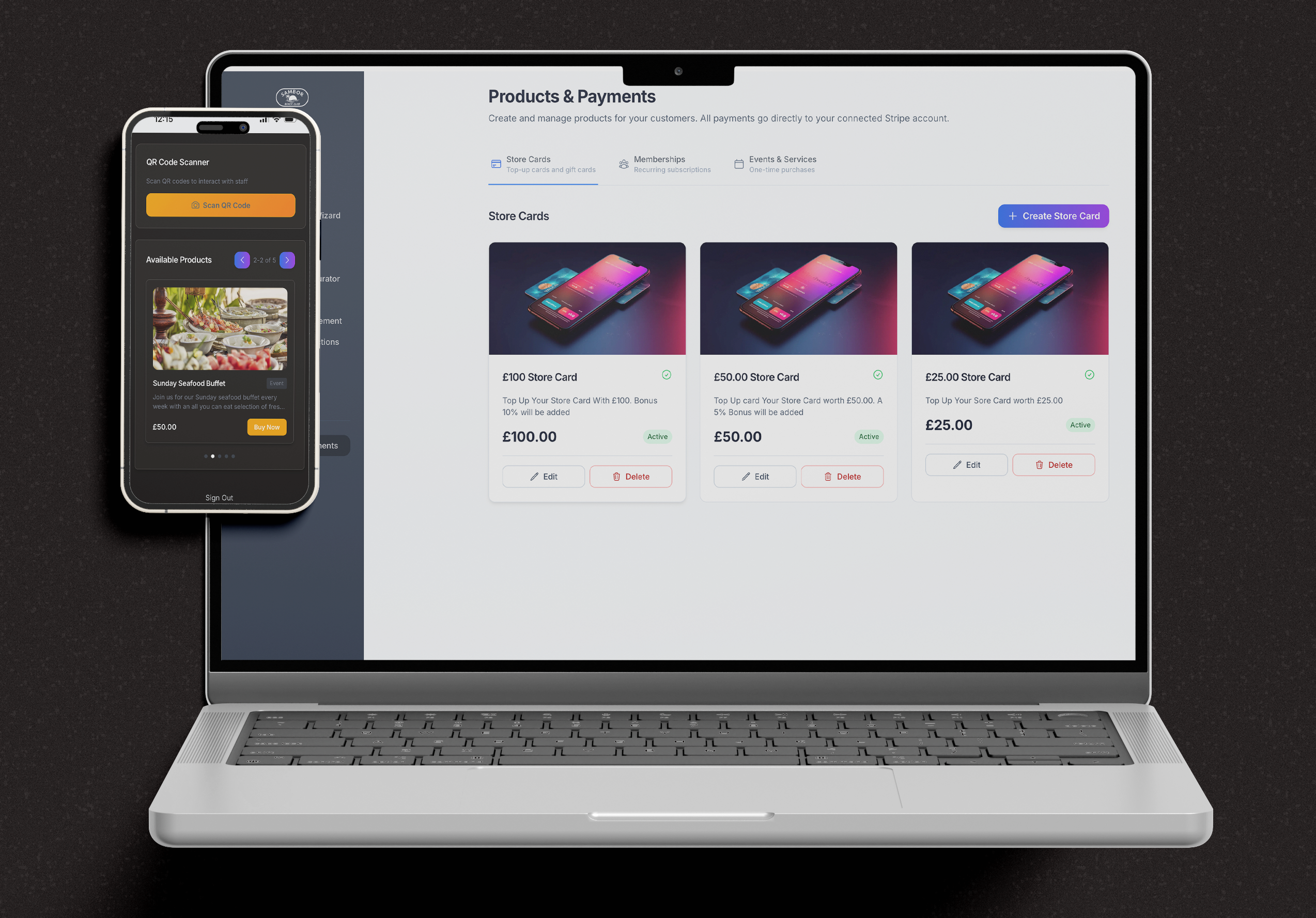 Digital Wallet Interface
